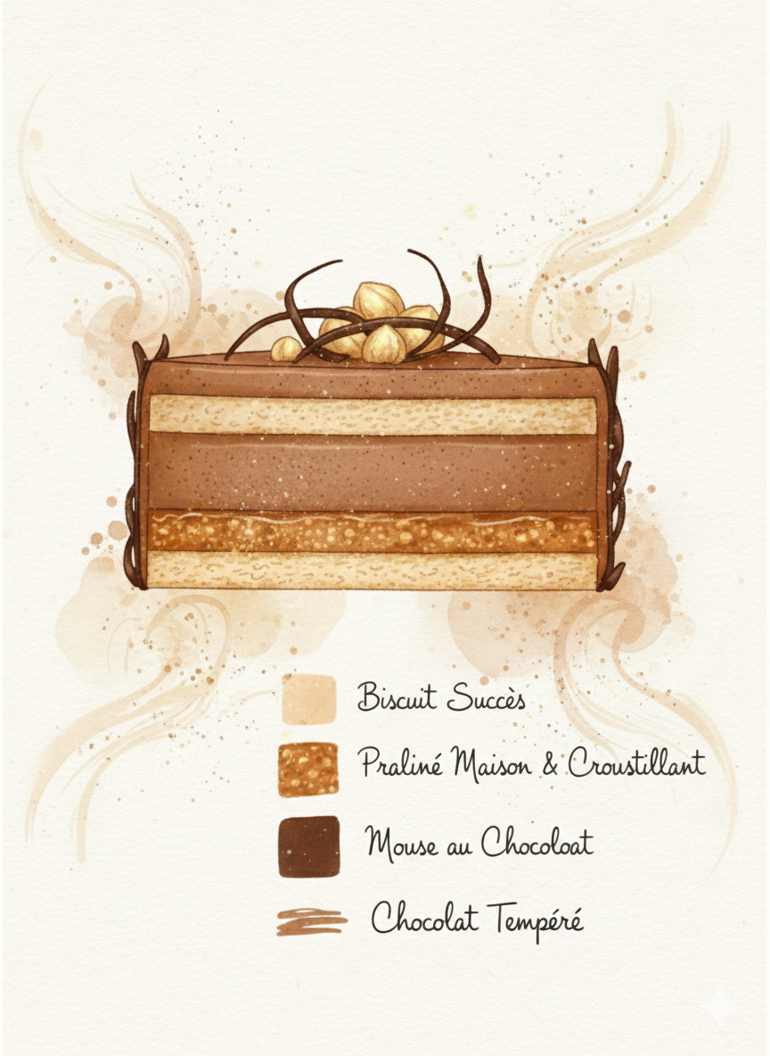 Le Royal -L'Indémodable au Chocolat