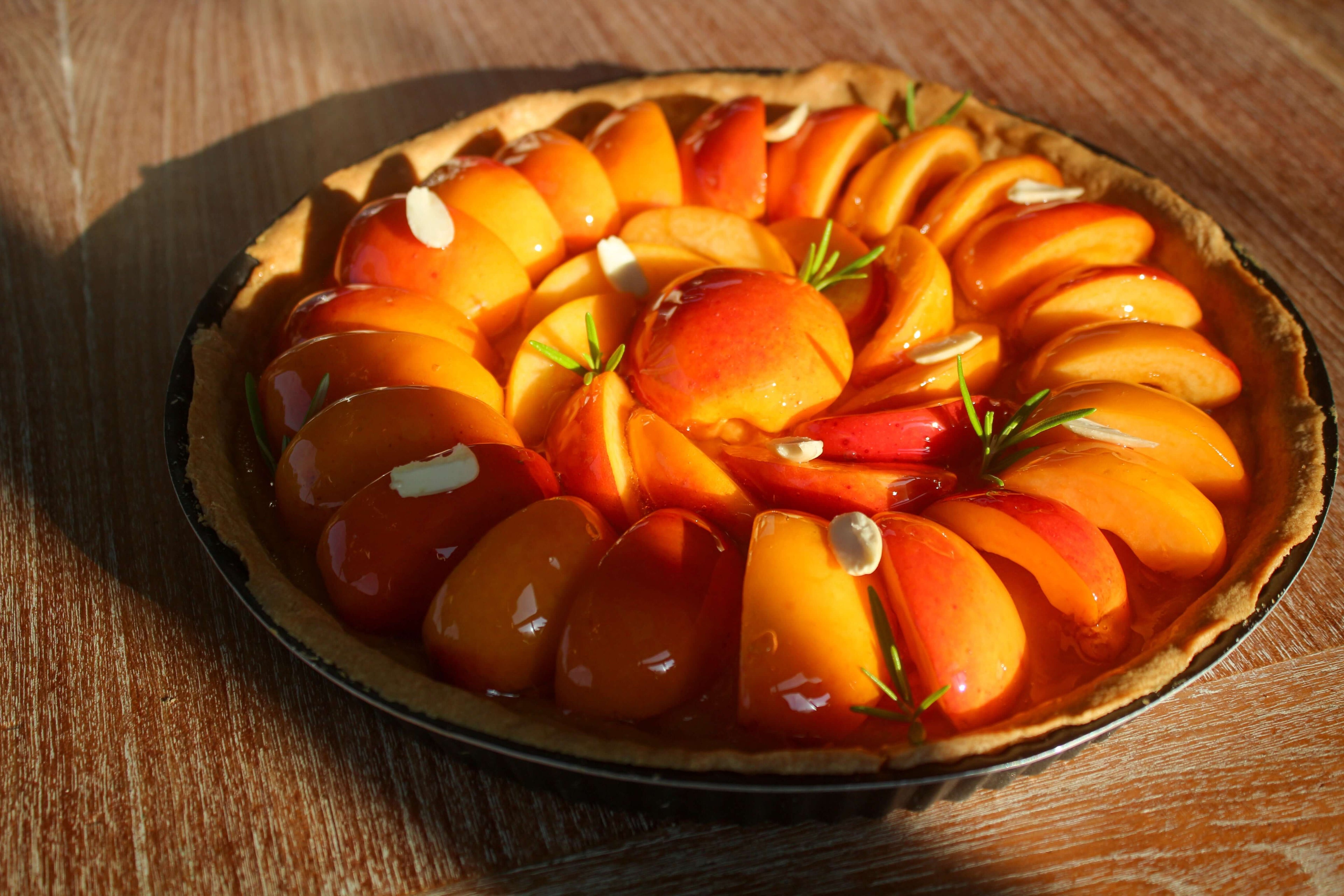 Tarte abricot