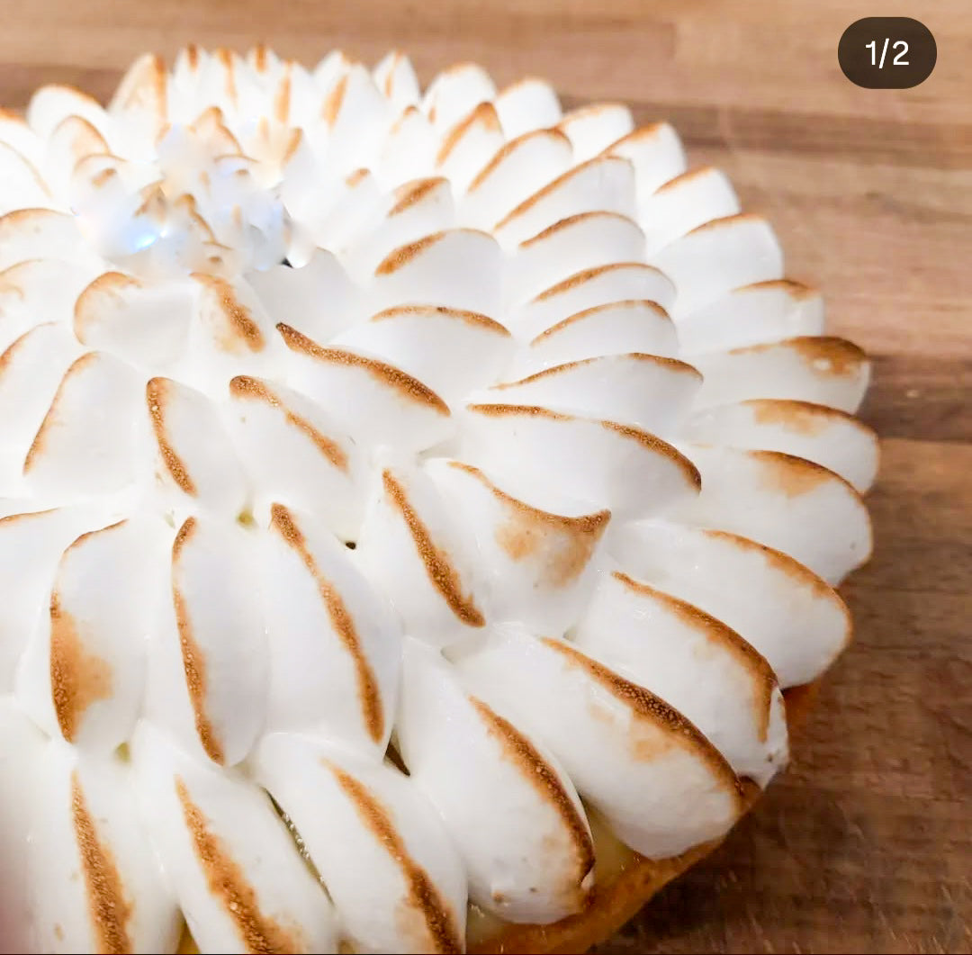 🍋Tarte Citron Meringuée -L'élégante Acidulée