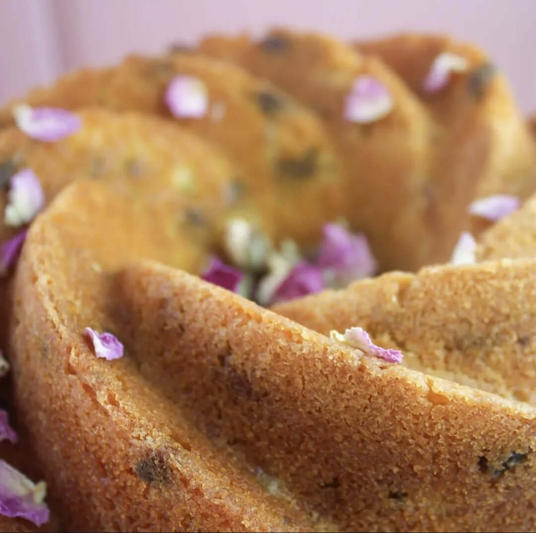 Zéphir – Cake Pistache, Oranges Confites & Fleur d’Oranger