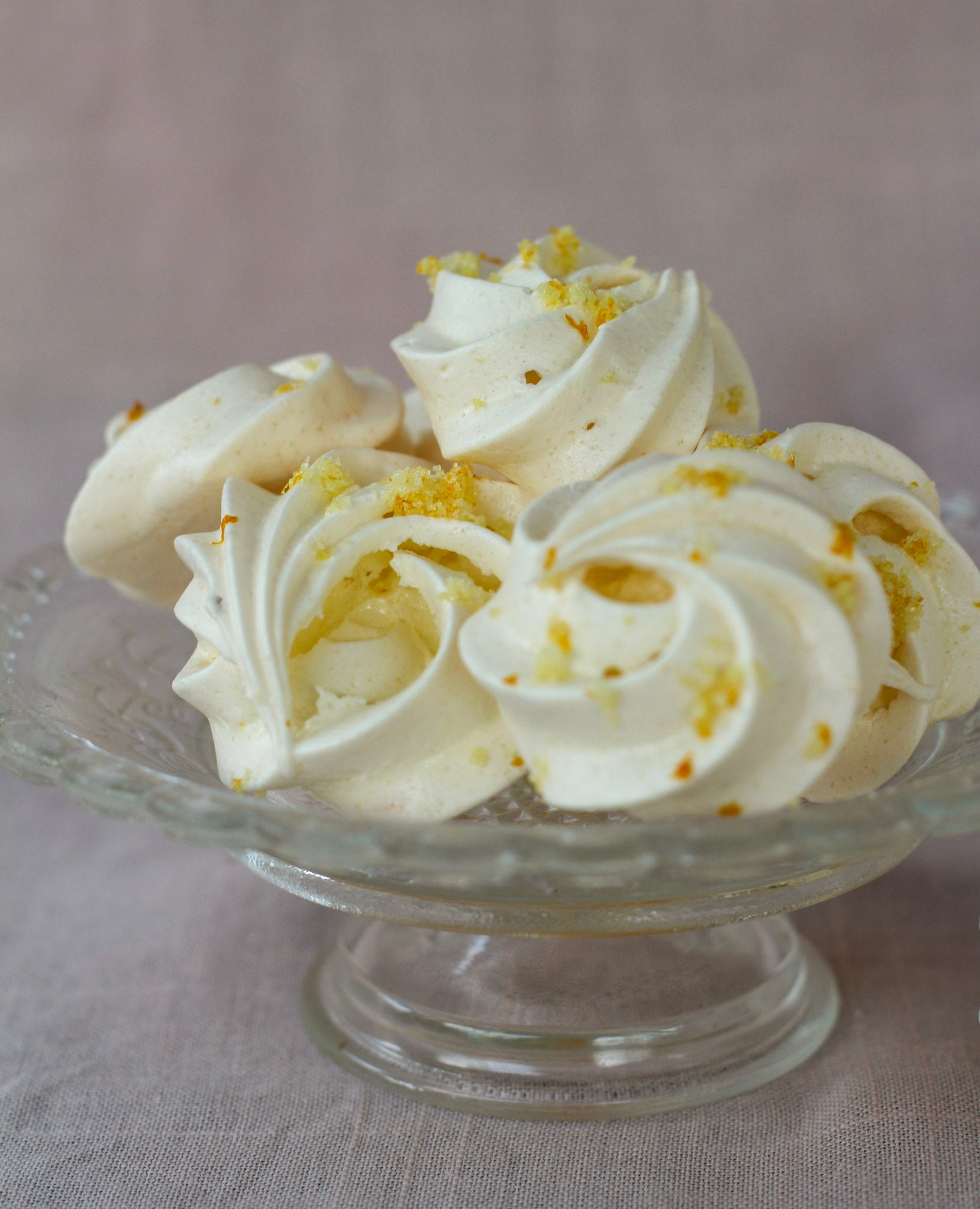 🍊 Petites meringues à l’orange